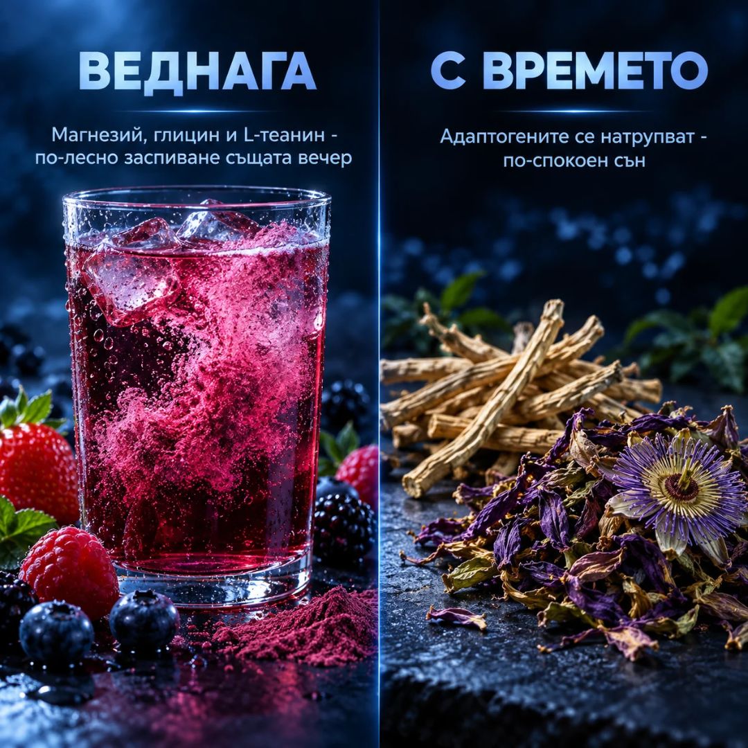 NIGHT FORMULA за по-качествен сън - RECOVERYONE