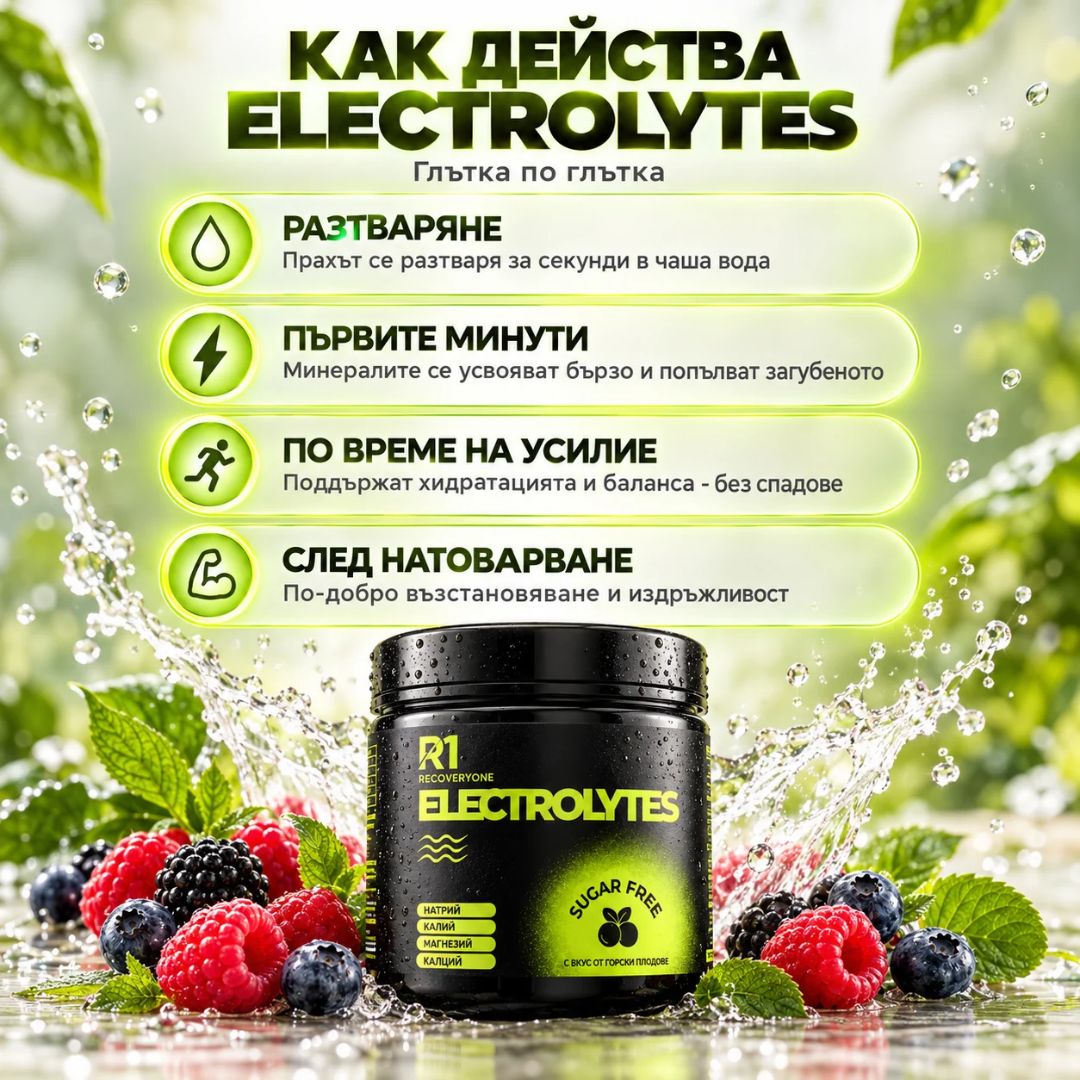Електролити за хидратация - RECOVERYONE