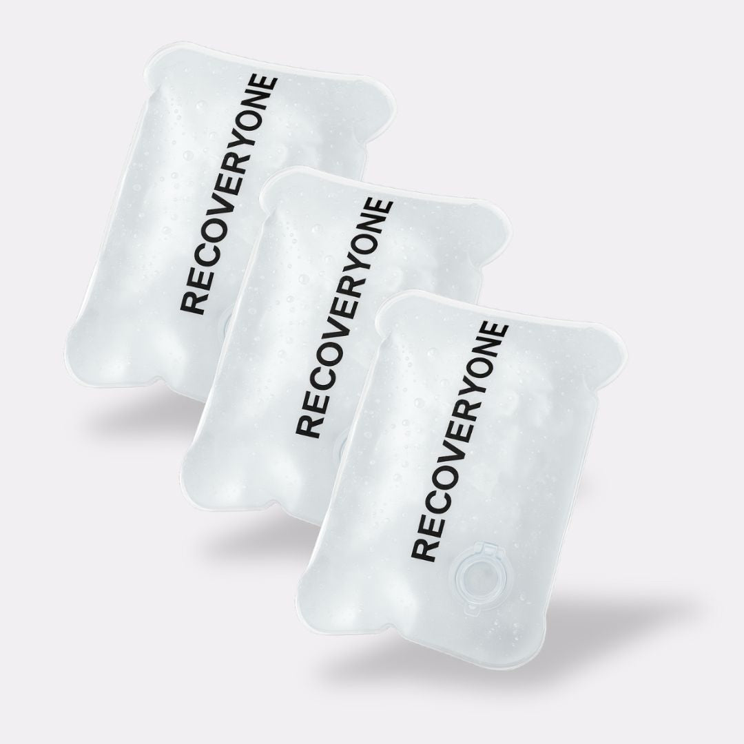 RECOVERYONE - Силиконови торбички за лед 3 броя